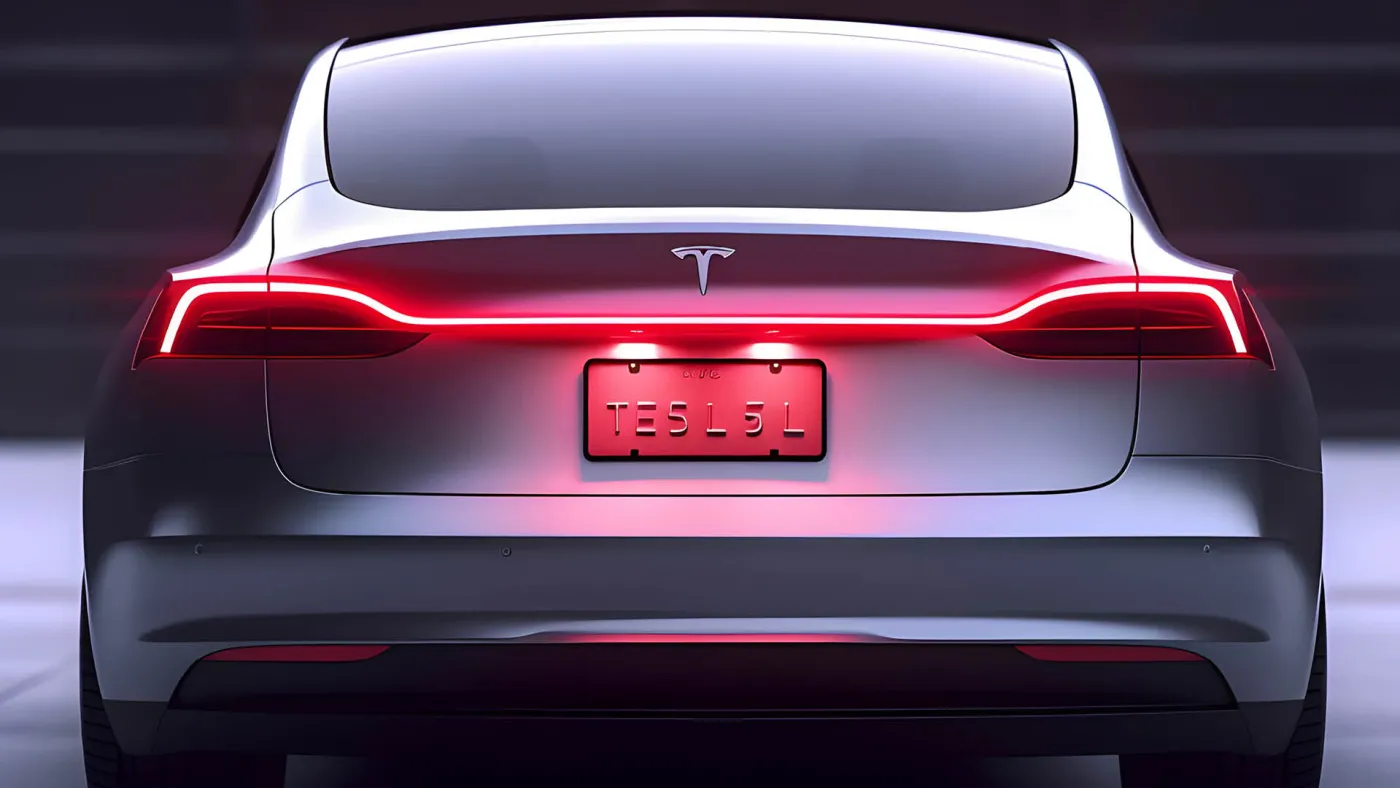 Insert Tableau de bord carbone Tesla Model 3 2024 Highland